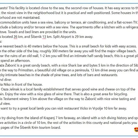 Mediteran Copic Apartment Grebastica